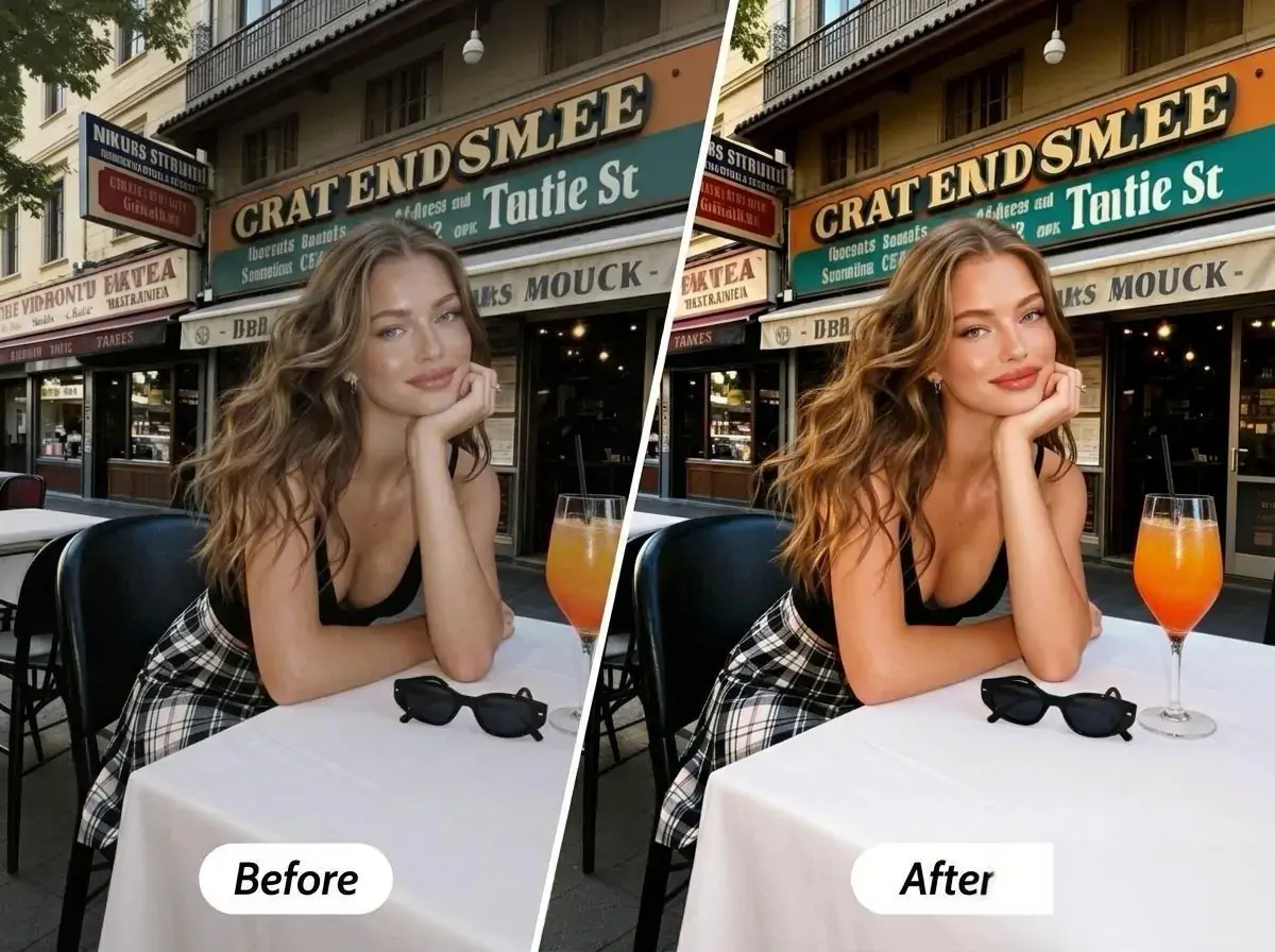 Il flash G7X è usato per le foto di street photography notturna